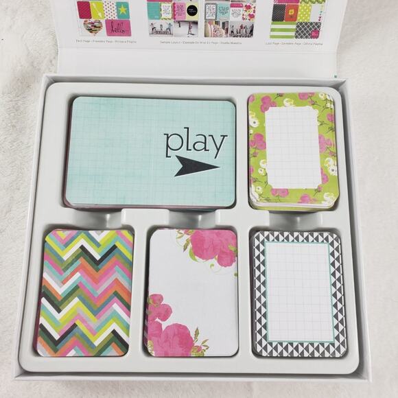 Becky Higgins Favorite Things Core Scrapbooking Crafting Kit. 616 Cards NWT - Picture 9 of 9